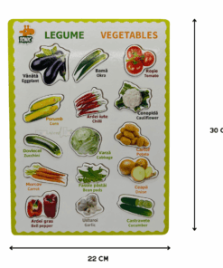 Puzzle incastru din lemn in Limba Romana si Engleza Legume 04.png