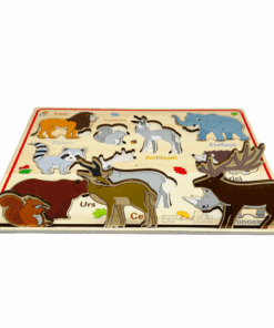 Puzzle magnetic din lemn in Limba Romana Animale salbatice 04 1.png