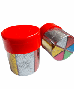 Sclipici Borcan cu 6 culori metalice 75 grame 01 2.png