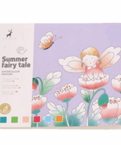 Set creativ de pictura cu 20 de planse culori si pensula Vara 06.png