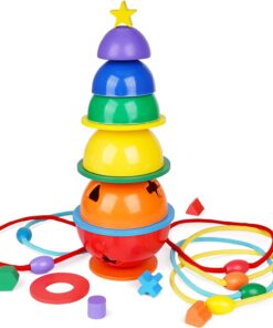 Turn Sortator Montessori din lemn Curcubeu 3 ani 01.jpg