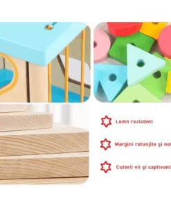 Cub Educativ 4 in 1 Sortator forme geometrice 3 ani 07.png
