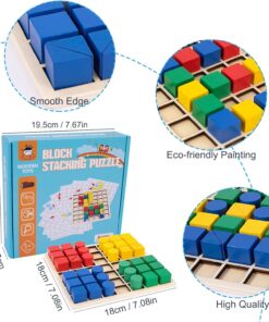 Joc creativ Mozaic Pixel din lemn 200 piese 3 ani 04.jpg