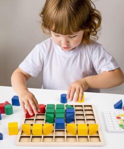 Joc creativ Mozaic Pixel din lemn 200 piese 3 ani 06.jpg