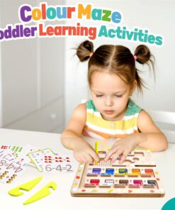 Joc multifunctinal de tip Montessori Labirint magnetic 3 ani 02.jpg