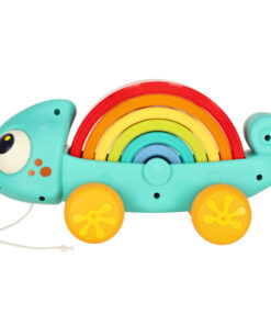 Jucarie de tras cu joc de stivuire Cameleon 18 luni 02.jpg