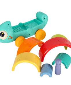 Jucarie de tras cu joc de stivuire Cameleon 18 luni 03.jpg