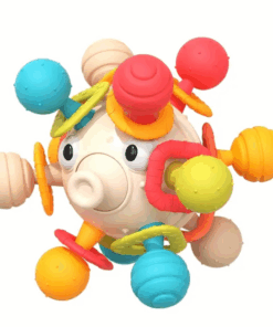 Jucarie interactiva bebelusi Minge senzoriala 0 luni Peste 04.png