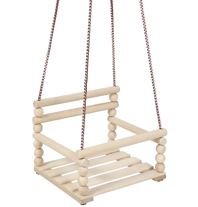 Leagan copii din lemn 30.5 x 32 x 32 cm 3 ani 01.png