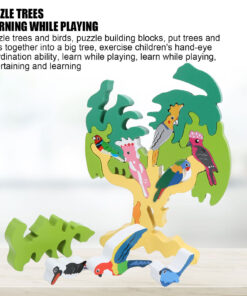 Puzzle incastru 3D piese groase Copacul cu pasari 3 ani 03.jpg