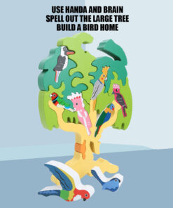 Puzzle incastru 3D piese groase Copacul cu pasari 3 ani 07.jpg