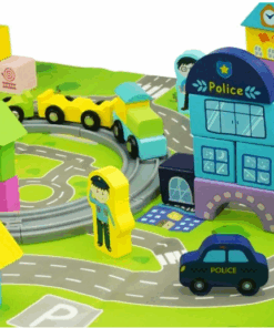 Set educativ de cuburi din lemn cu covoras Orasel 3 ani 08.png