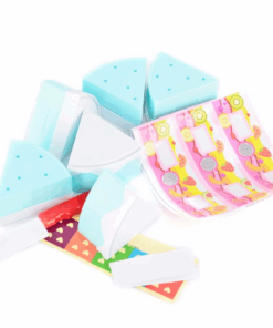 Tort aniversar cu lumanari si 75 de accesorii creative Albastru 0001.png