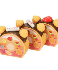 Tort aniversar cu lumanari si 75 de accesorii creative Albastru 07.jpg