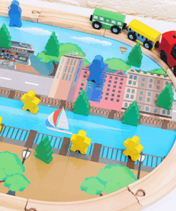 Circuit cu trenulet magnetic 3 ani 02.png