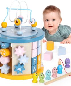 Cub Educativ bebe din lemn cu 11 in 1 activitati 01.jpg