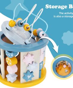 Cub Educativ bebe din lemn cu 11 in 1 activitati 03.jpg