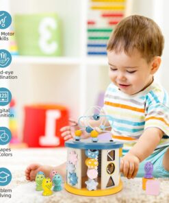 Cub Educativ bebe din lemn cu 11 in 1 activitati 06.jpg