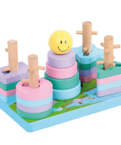 Joc Montessori 2 in 1 Motricitate si sortator de forme geometrice 3 ani 07.png