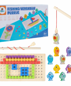 Joc creativ Mozaic Pixel din lemn si joc magnetic 3 ani 01.png