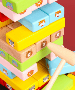 Joc de societate Jenga 51 piese Animale 3 ani 004.png