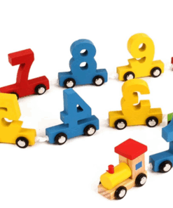 Joc educativ Trenulet din lemn cu cifre 3 ani 02.png