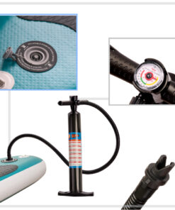 Paddleboard gonflabil SUP, cu accesorii, 320 cm 150 kg, turquoise