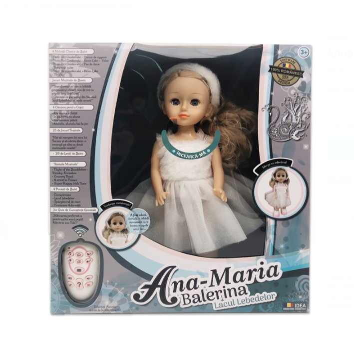 Papusa care merge si vorbeste romaneste, Ana Maria Balerina 01