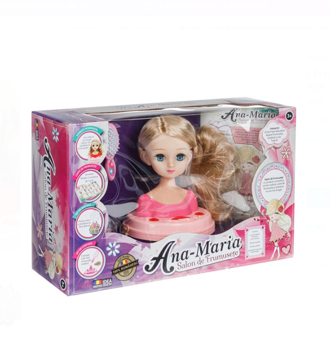 Papusa care vorbeste romaneste, Ana Maria, Salon de Infrumusetare 02