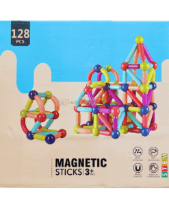 Set de constructie 3D magnetic 128 piese 3 ani 001.png