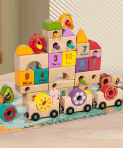 Set educativ cu 30 cuburi din lemn si trenulet magnetic 3 ani 02.png