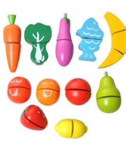 Galetusa cu fructe si legume de feliat din lemn cu scai 14 accesorii 07.jpg