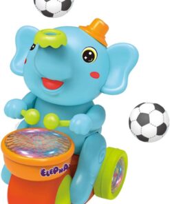 Jucarie distractiva bebe Elefant cu sunete si lumini 01.jpg