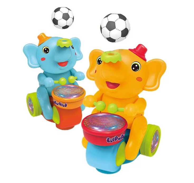 Jucarie distractiva bebe Elefant cu sunete si lumini 01.png