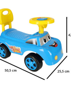 Masinuta fara pedale pentru copii Albastru 50x42cm 01.jpg