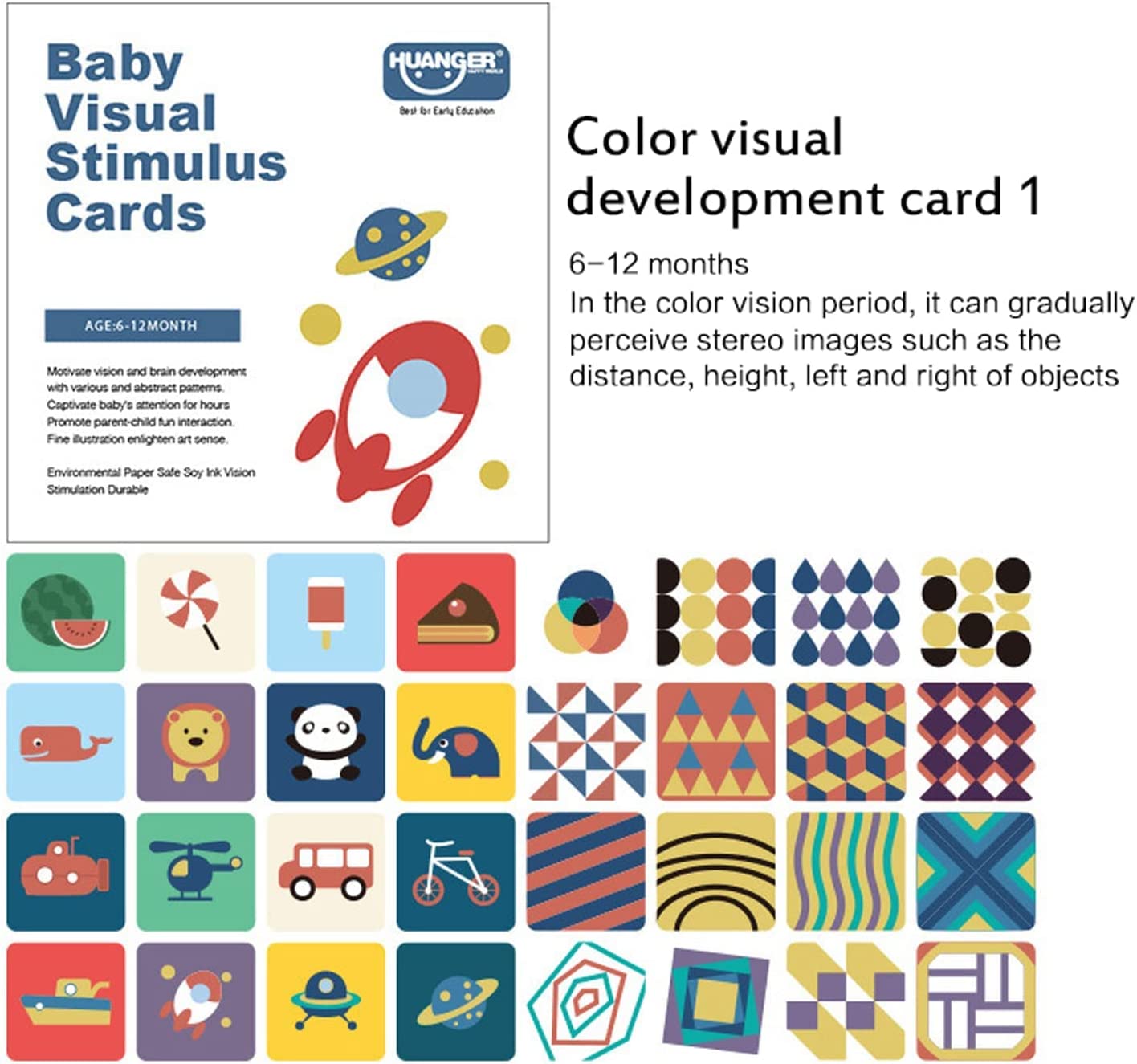 Set 16 carduri stimulare vizuala bebe cartonase cu imagini color interactive 6 12 luni 01.jpg