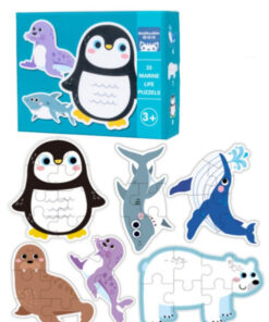 Set Puzzle din carton cu 6 Animale marine 01.jpg