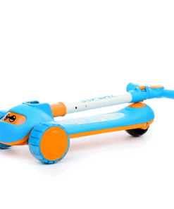 Trotineta 2 in 1 pliabila cu 3 roti si lumini 2 ani 06.png