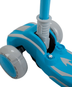 Trotineta pliabila cu 3 roti lumini 3 ani Albastru 06.png