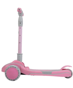 Trotineta pliabila cu 3 roti lumini 3 ani Roz 03.png