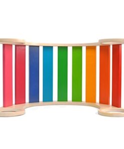 Balansoar din lemn de tip Montessori Curcubeu 03.jpg