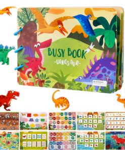 Carte cu stickere reutilizabile Busy Book Dino 3 ani 01.jpg