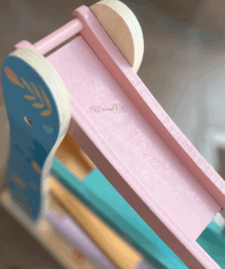 Circuit din lemn cu 4 piste si 4 masinute Pastel 04.png