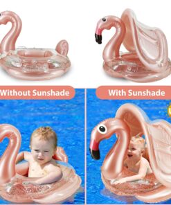 Colac cu parasolar detasabil tip barcuta 6 36 luni Flamingo 02.jpg