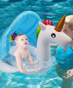 Colac cu parasolar detasabil tip barcuta 6 36 luni Unicorn 05.jpg