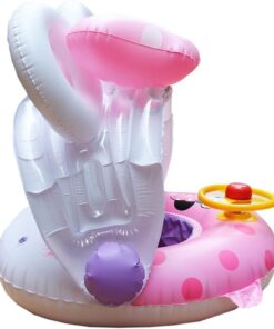 Colac multifunctional cu parasolar si volan tip barcuta Minnie 03.jpg