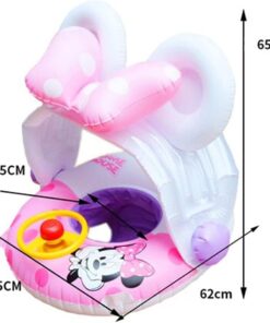 Colac multifunctional cu parasolar si volan tip barcuta Minnie 05.jpg