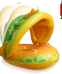 Colac multifunctional cu parasolar tip barcuta Dino 01.jpg