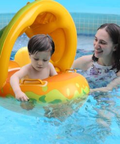 Colac multifunctional cu parasolar tip barcuta Dino 07.jpg