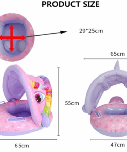 Colac multifunctional cu parasolar tip barcuta Unicorn 06.png